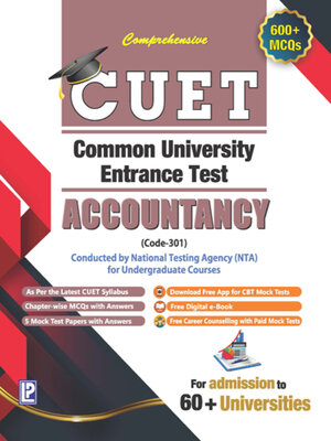 cover image of Golden CUET Accountancy Code-301